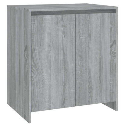 vidaXL Buffet gris et sonoma 70x41x75 cm en bois d'ingénierie