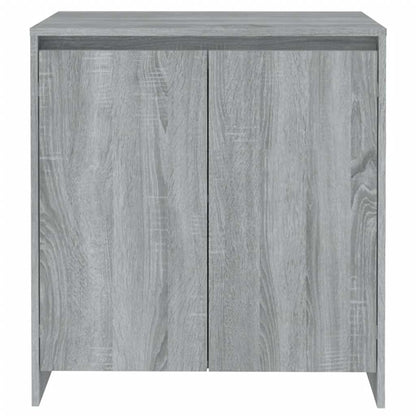 vidaXL Buffet gris et sonoma 70x41x75 cm en bois d'ingénierie