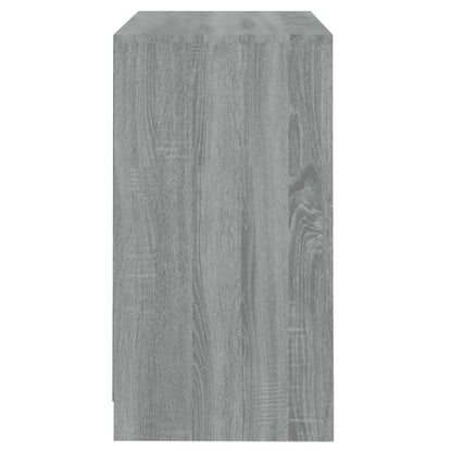 vidaXL Buffet gris et sonoma 70x41x75 cm en bois d'ingénierie