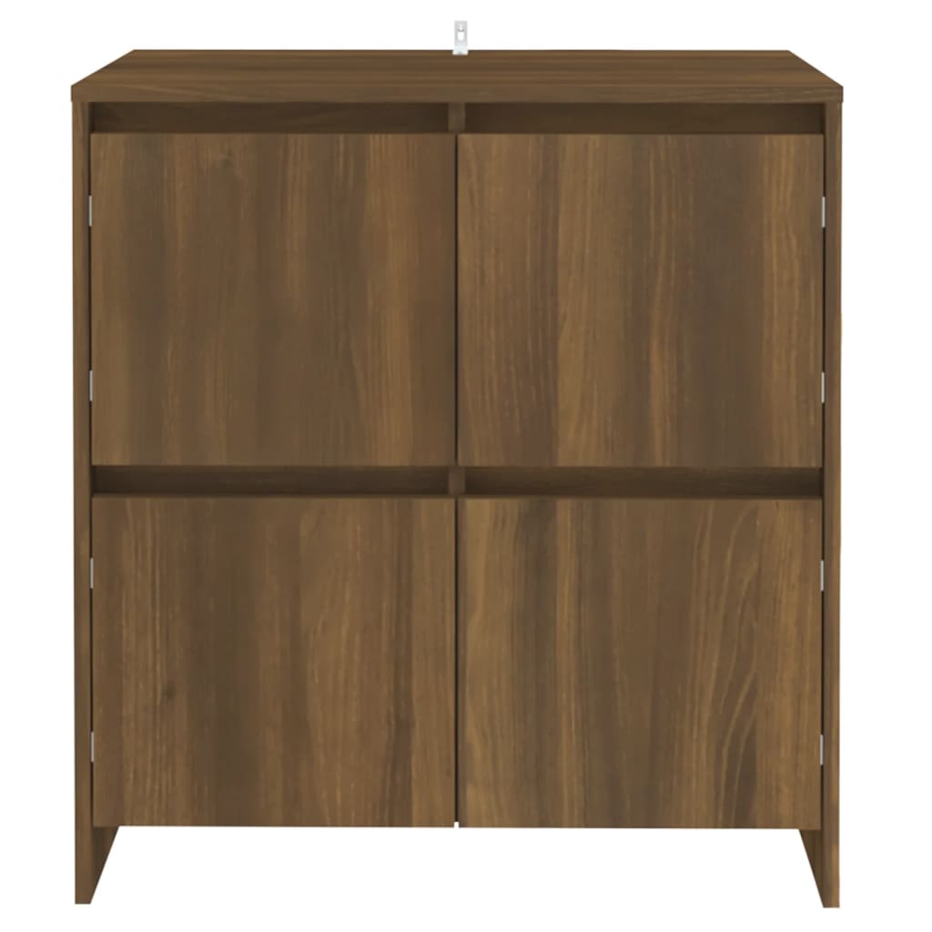 vidaXL Sideboard Braun Eichen-Optik 70x41x75 cm Holzwerkstoff