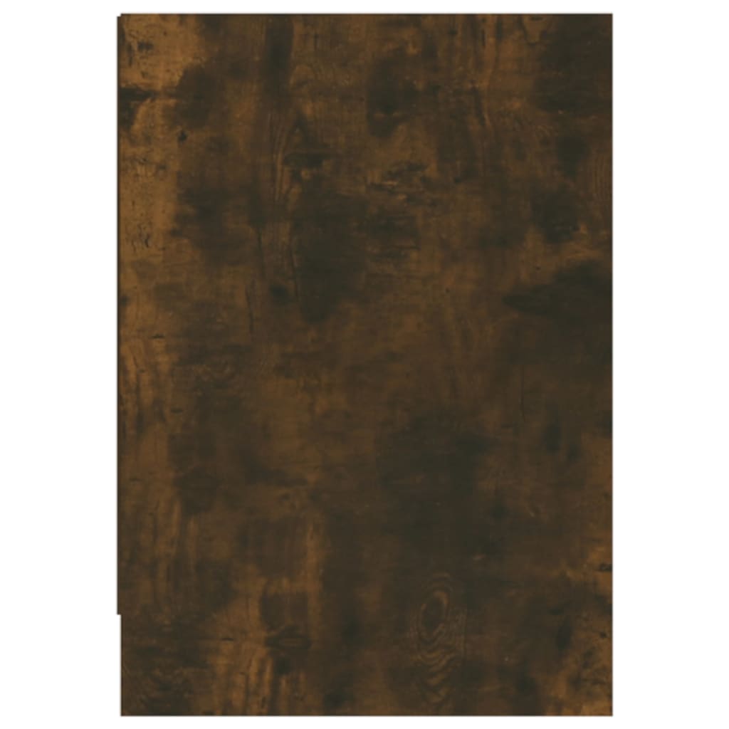 vidaXL Meuble TV chêne fumé 146,5x35x50 cm Aggloméré