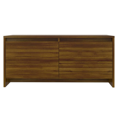 Couchtisch Braun Eichen-Optik 90x50x41,5 cm Holzwerkstoff