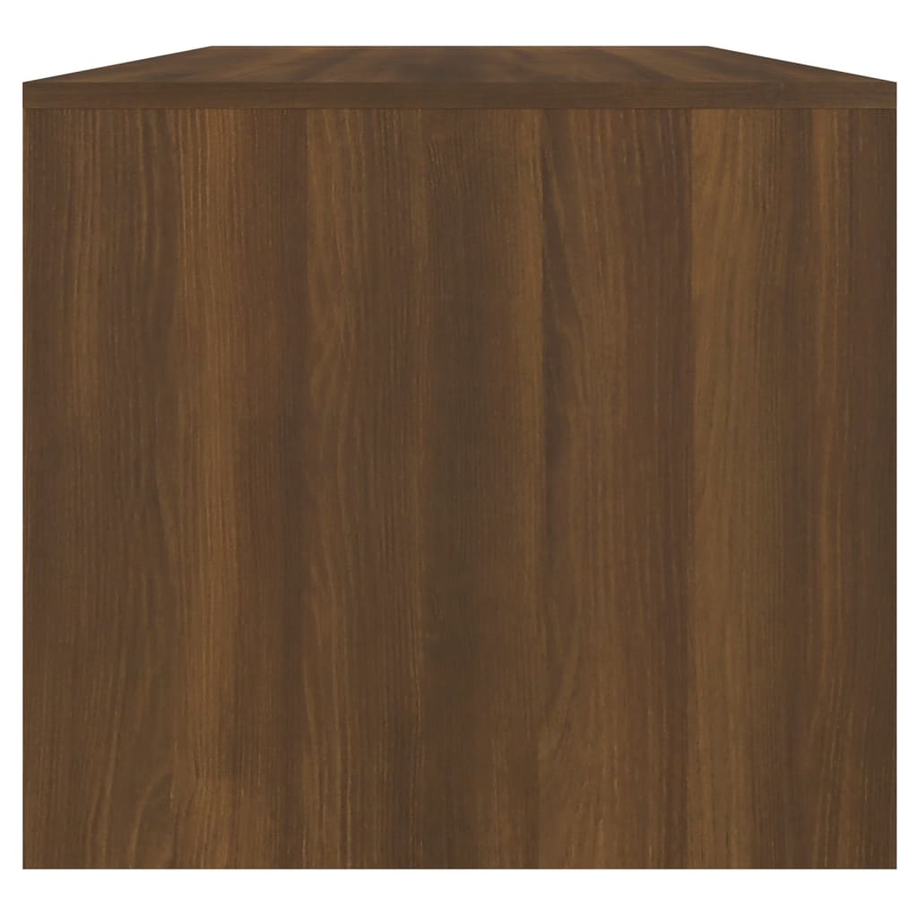 vidaXL Table basse marron aspect chêne 102x50x45 cm Aggloméré