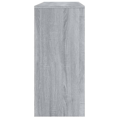 vidaXL Konsolentisch Grau Sonoma 100x35x76,5 cm Holzwerkstoff