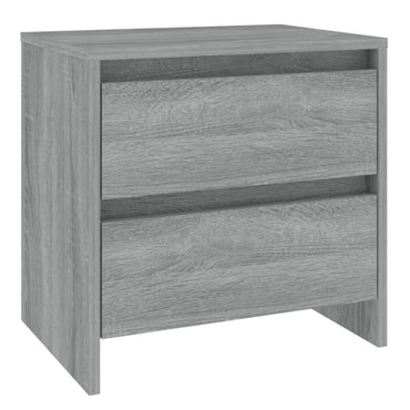 vidaXL Table de chevet gris Sonoma 45x34,5x44,5 cm Bois d'ingénierie