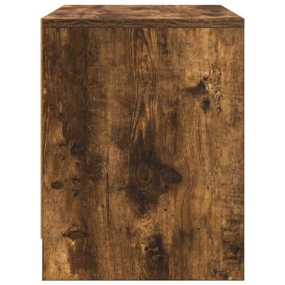 vidaXL Nachttisch Räuchereiche 45x34x44,5 cm Holzwerkstoff