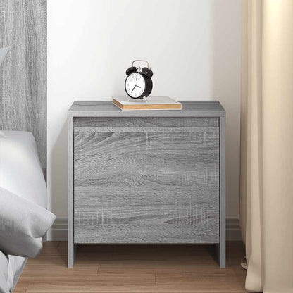 Nachttisch Grau Sonoma 45x34x44,5 cm Holzwerkstoff