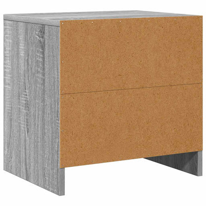 Nachttisch Grau Sonoma 45x34x44,5 cm Holzwerkstoff
