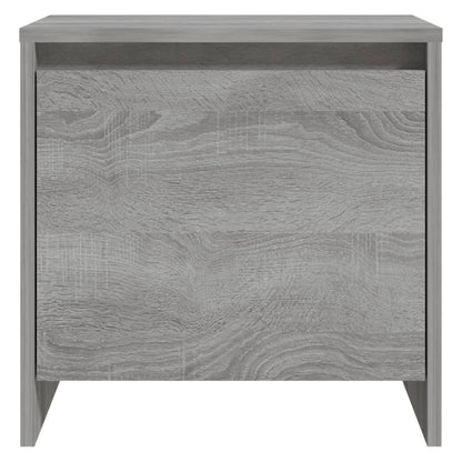 Nachttische 2 Stk. Grau Sonoma 45x34x44,5cm Holzwerkstoff