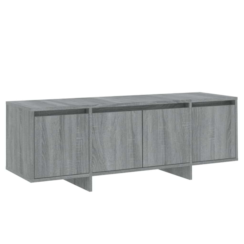 vidaXL Meuble TV gris sonoma 120x30x40,5 cm bois d'ingénierie