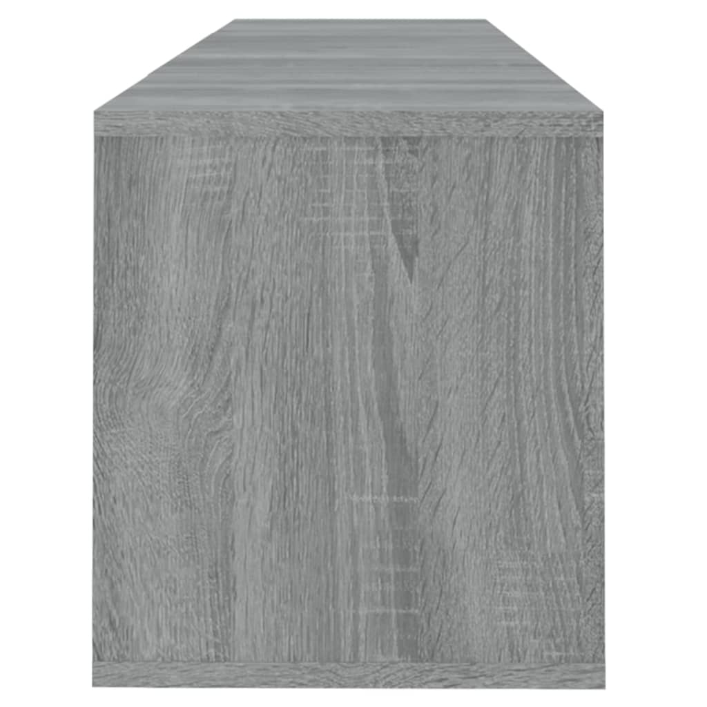 vidaXL Meuble TV gris sonoma 120x30x40,5 cm bois d'ingénierie