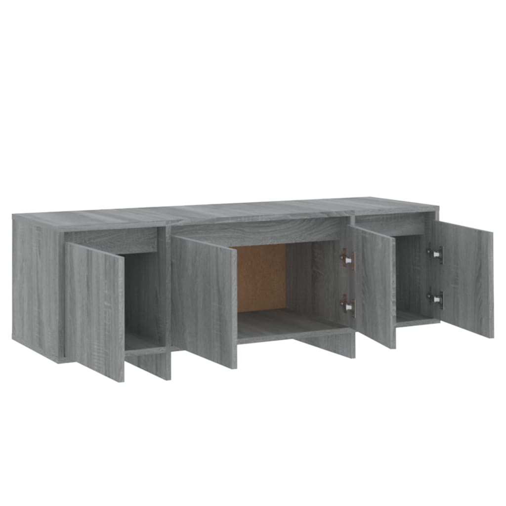 vidaXL Meuble TV gris sonoma 120x30x40,5 cm bois d'ingénierie