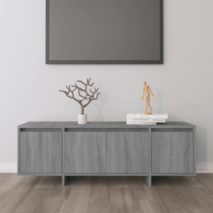 vidaXL Meuble TV gris sonoma 120x30x40,5 cm bois d'ingénierie