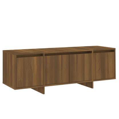 vidaXL Meuble TV marron aspect chêne 120x30x40,5 cm bois d'ingénierie