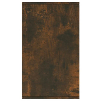 vidaXL Buffet chêne fumé 135x41x75 cm en bois d'ingénierie