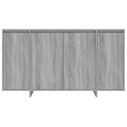 vidaXL Sideboard Grau Sonoma 135x41x75 cm Holzwerkstoff