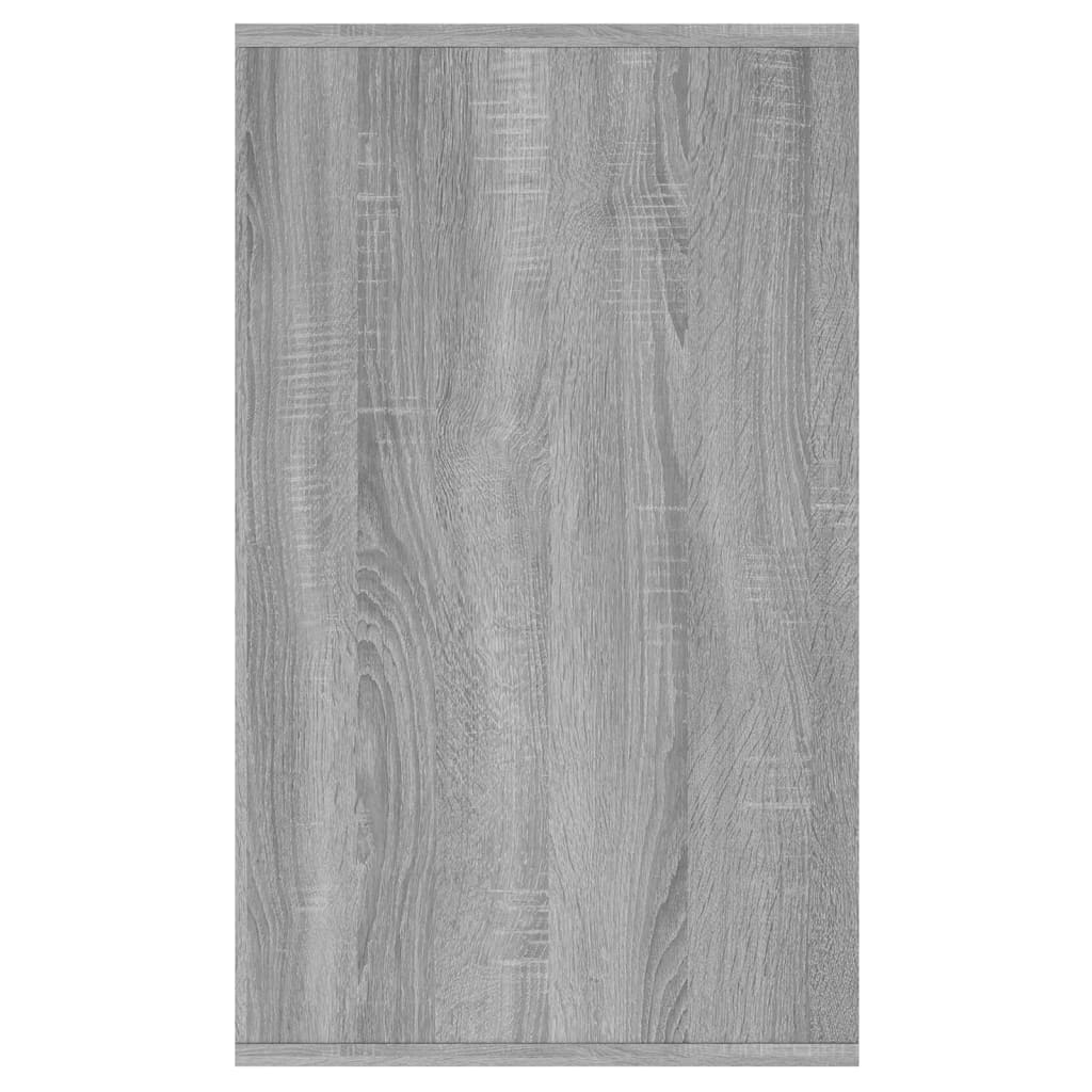 vidaXL Sideboard Grau Sonoma 135x41x75 cm Holzwerkstoff
