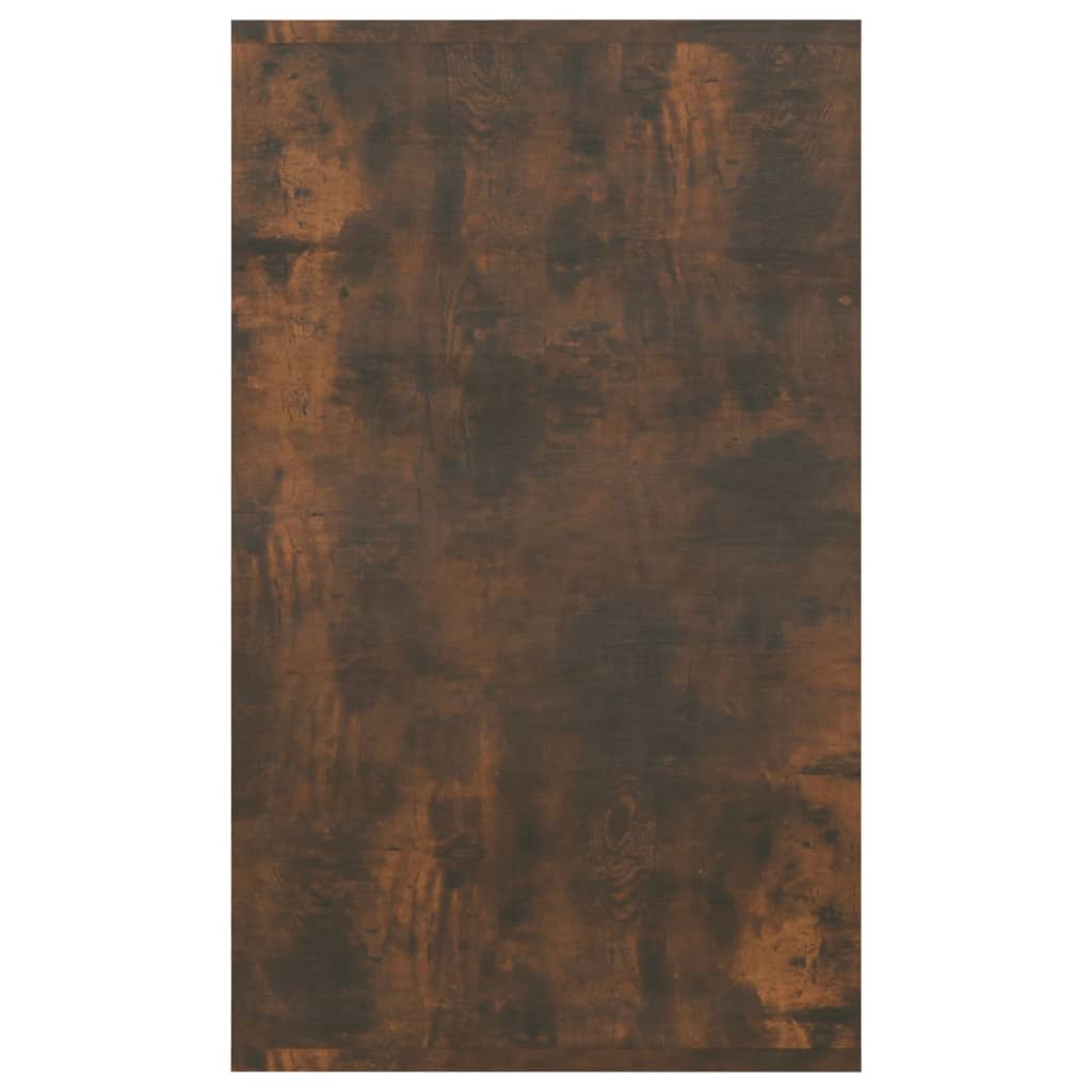 vidaXL Buffet à 3 tiroirs Chêne fumé 120x41x75 cm
