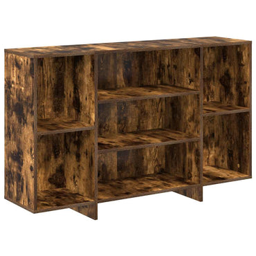 vidaXL Buffet chêne fumé 120x30x75 cm en bois d'ingénierie