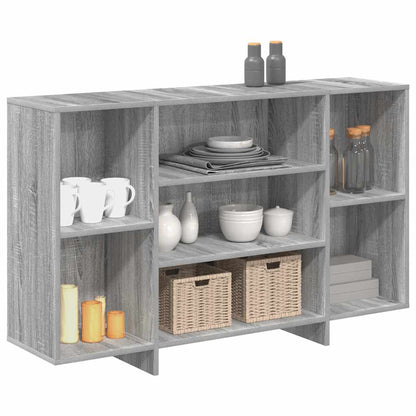 vidaXL Commode grise Sonoma 120x30x75 cm Aggloméré