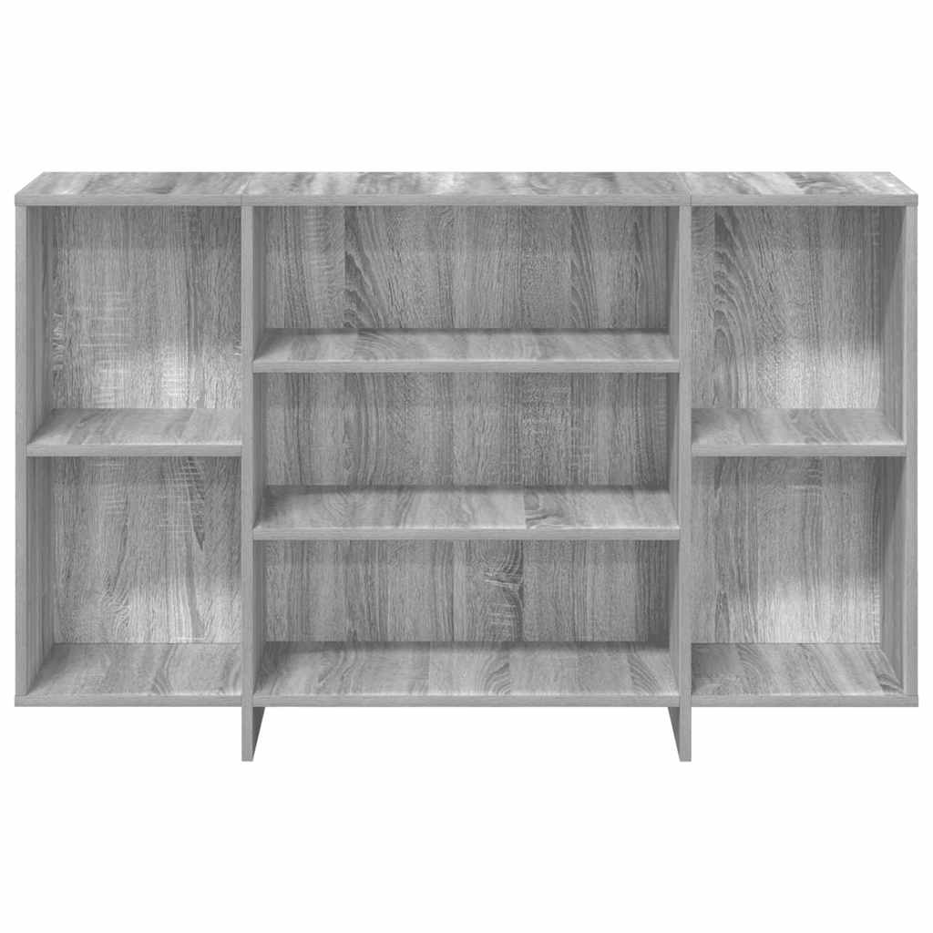 vidaXL Commode grise Sonoma 120x30x75 cm Aggloméré