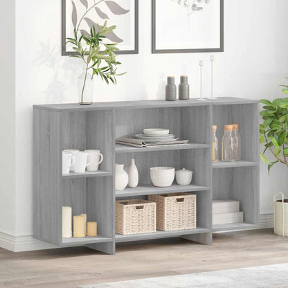 vidaXL Commode grise Sonoma 120x30x75 cm Aggloméré