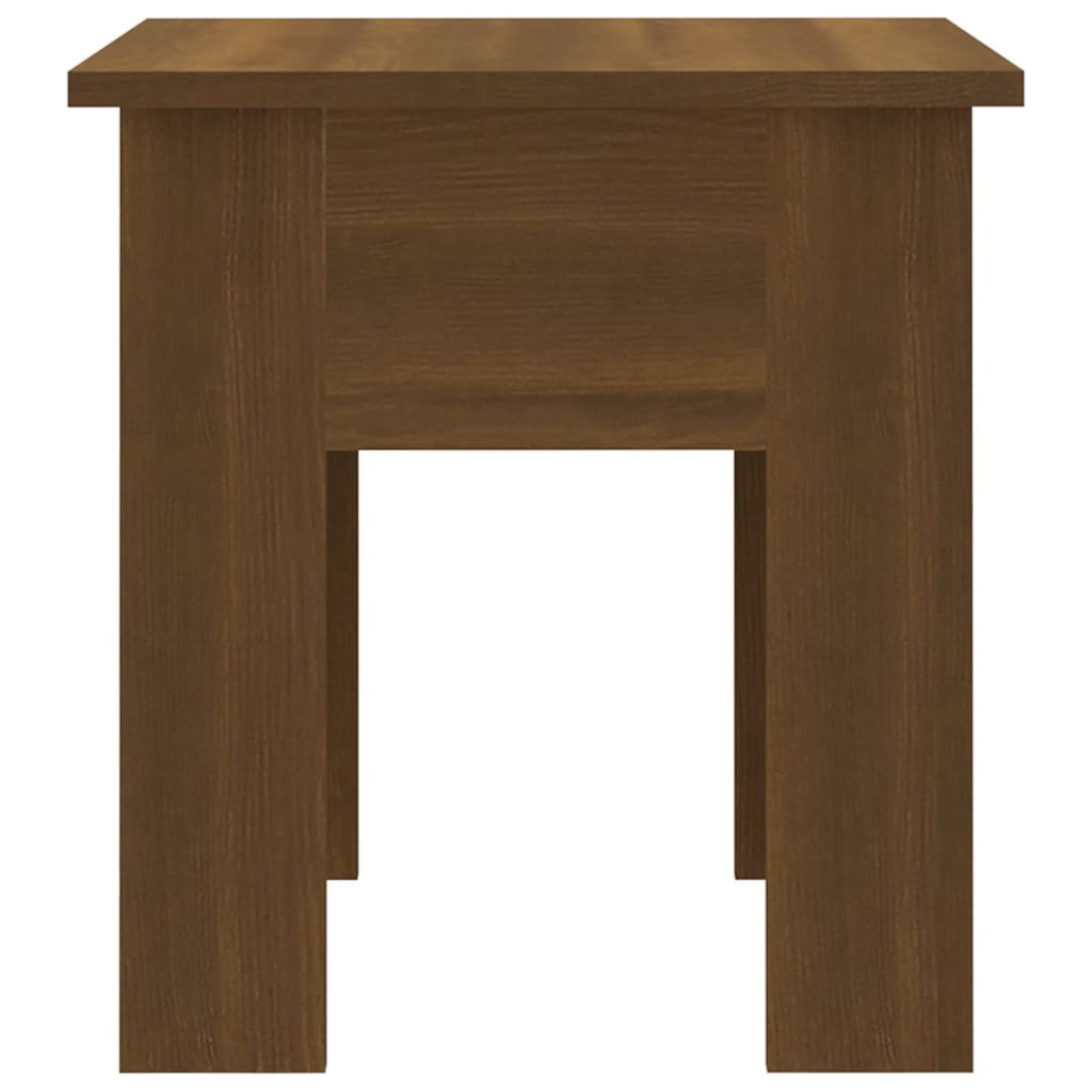 vidaXL Couchtisch Braun Eichen-Optik 40x40x42 cm Holzwerkstoff
