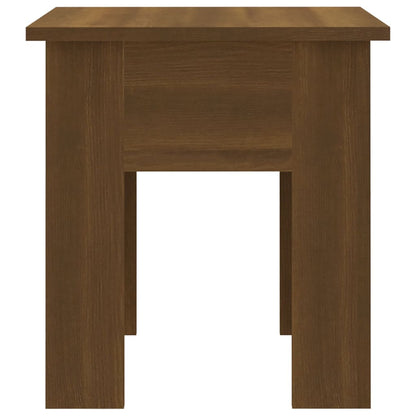 vidaXL Couchtisch Braun Eichen-Optik 40x40x42 cm Holzwerkstoff