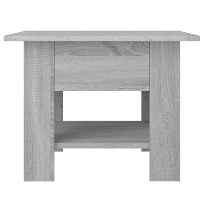 vidaXL Table basse gris Sonoma 55x55x42 cm Bois d'ingénierie