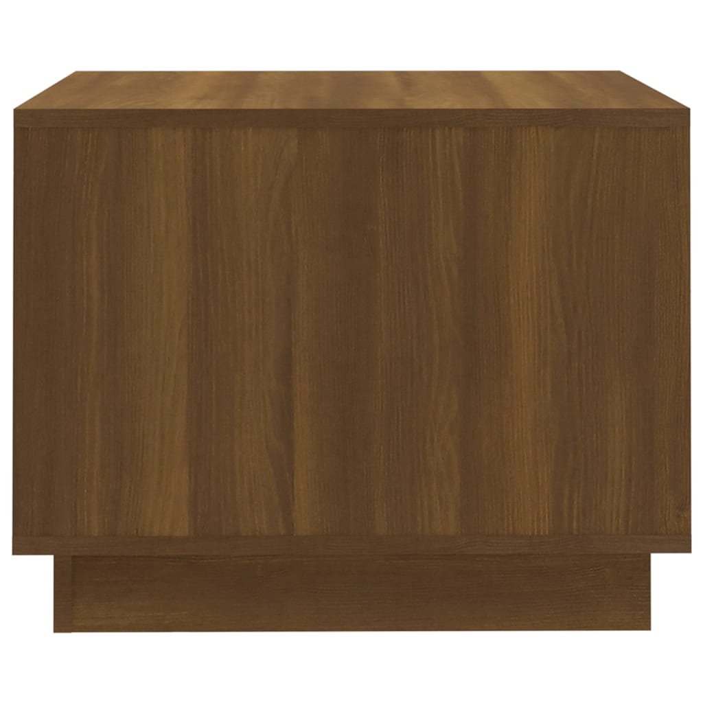 vidaXL Couchtisch Braun Eichen-Optik 55x55x43 cm Holzwerkstoff