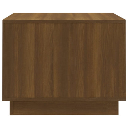 vidaXL Couchtisch Braun Eichen-Optik 55x55x43 cm Holzwerkstoff
