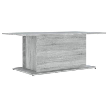 vidaXL Couchtisch Grau Sonoma 102x55,5x40 cm Holzwerkstoff
