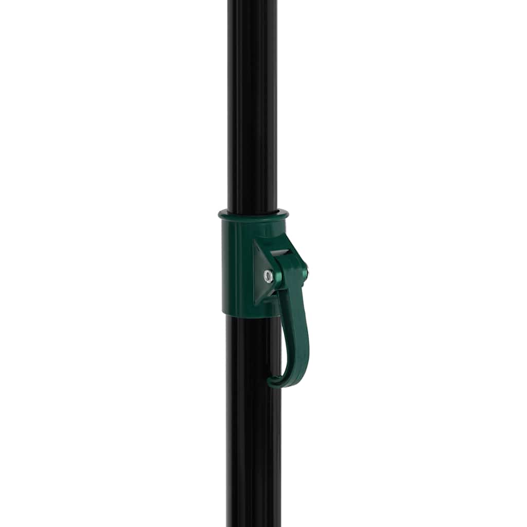 vidaXL Angelschirm Grün 220x193 cm