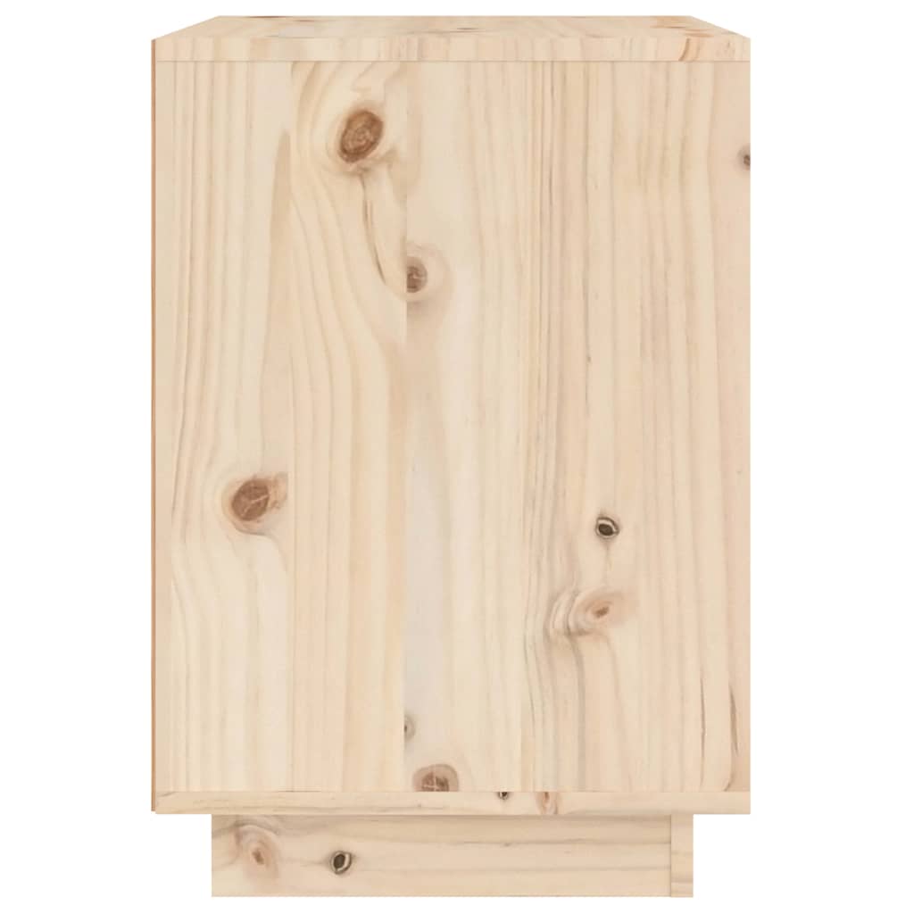 vidaXL Tables de chevet 2 pcs 40x35x50 cm Bois de pin massif