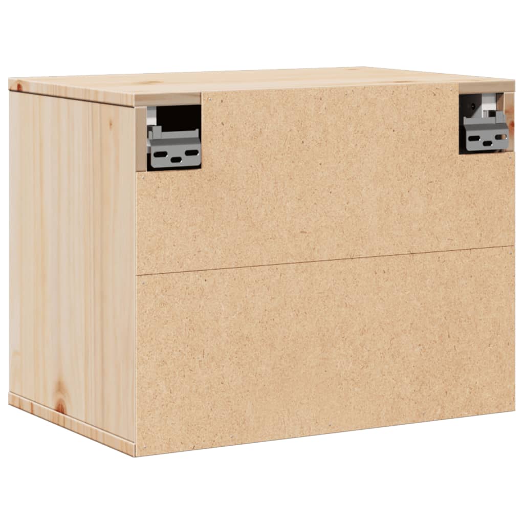 vidaXL Wandschrank 45x30x35 cm Massivholz Kiefer