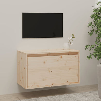 vidaXL Armoire murale 60x30x35 cm Bois de pin massif