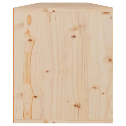 vidaXL Armoires murales 2 pcs. 60x30x35 cm Bois de pin massif