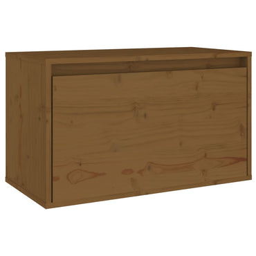 vidaXL Wandschrank Honigbraun 60x30x35 cm Massivholz Kiefer
