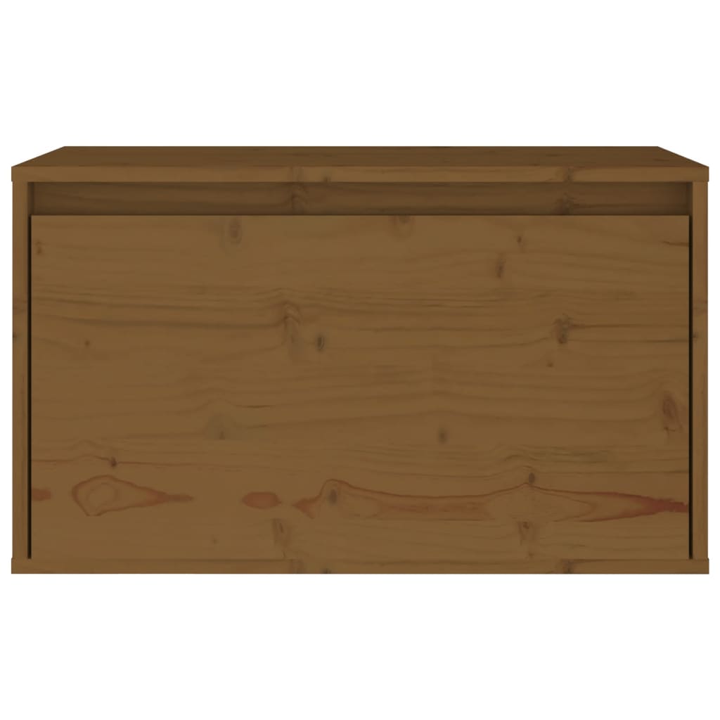 vidaXL Wandschrank Honigbraun 60x30x35 cm Massivholz Kiefer