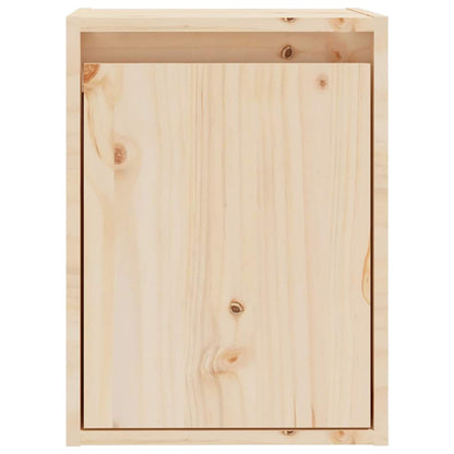 vidaXL Wandschrank 30x30x40 cm Massivholz Kiefer