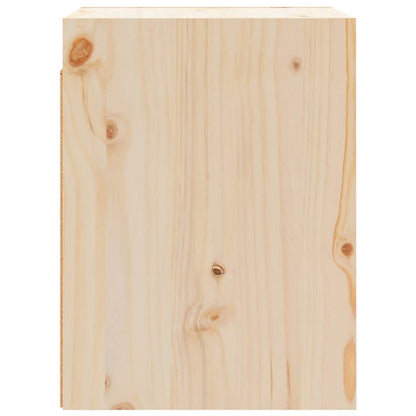vidaXL Wandschrank 30x30x40 cm Massivholz Kiefer