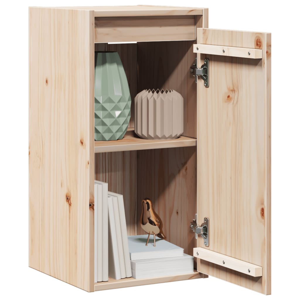 vidaXL Meubles hauts 2 pcs 30x30x60 cm Bois de pin massif