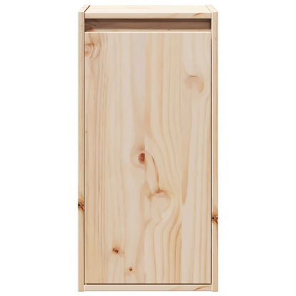 vidaXL Meubles hauts 2 pcs 30x30x60 cm Bois de pin massif