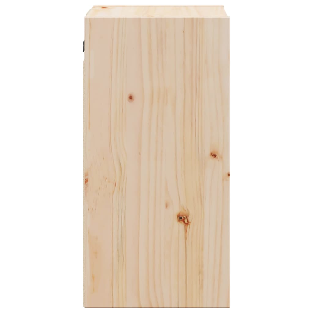 vidaXL Meubles hauts 2 pcs 30x30x60 cm Bois de pin massif