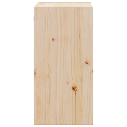 vidaXL Meubles hauts 2 pcs 30x30x60 cm Bois de pin massif