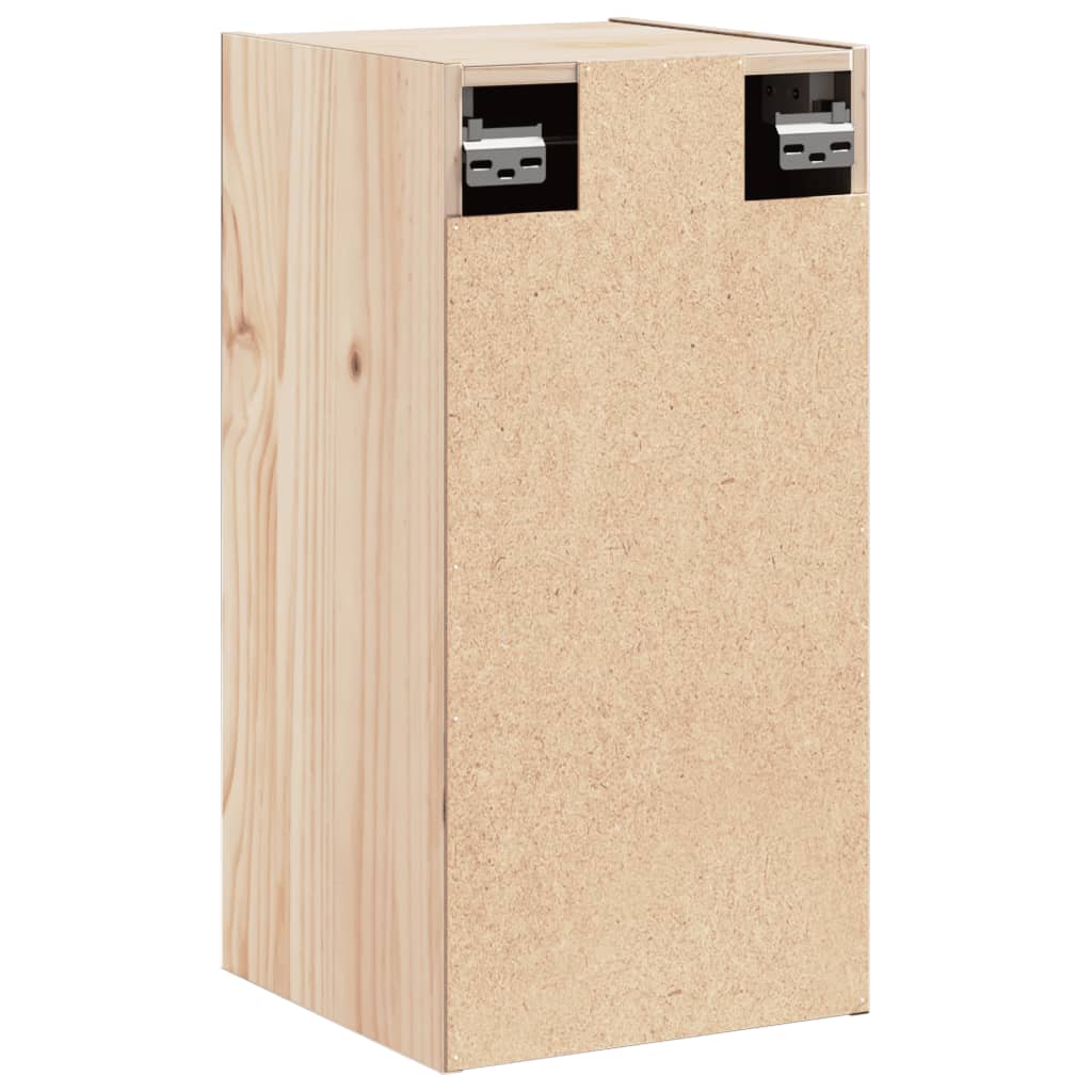 vidaXL Meubles hauts 2 pcs 30x30x60 cm Bois de pin massif