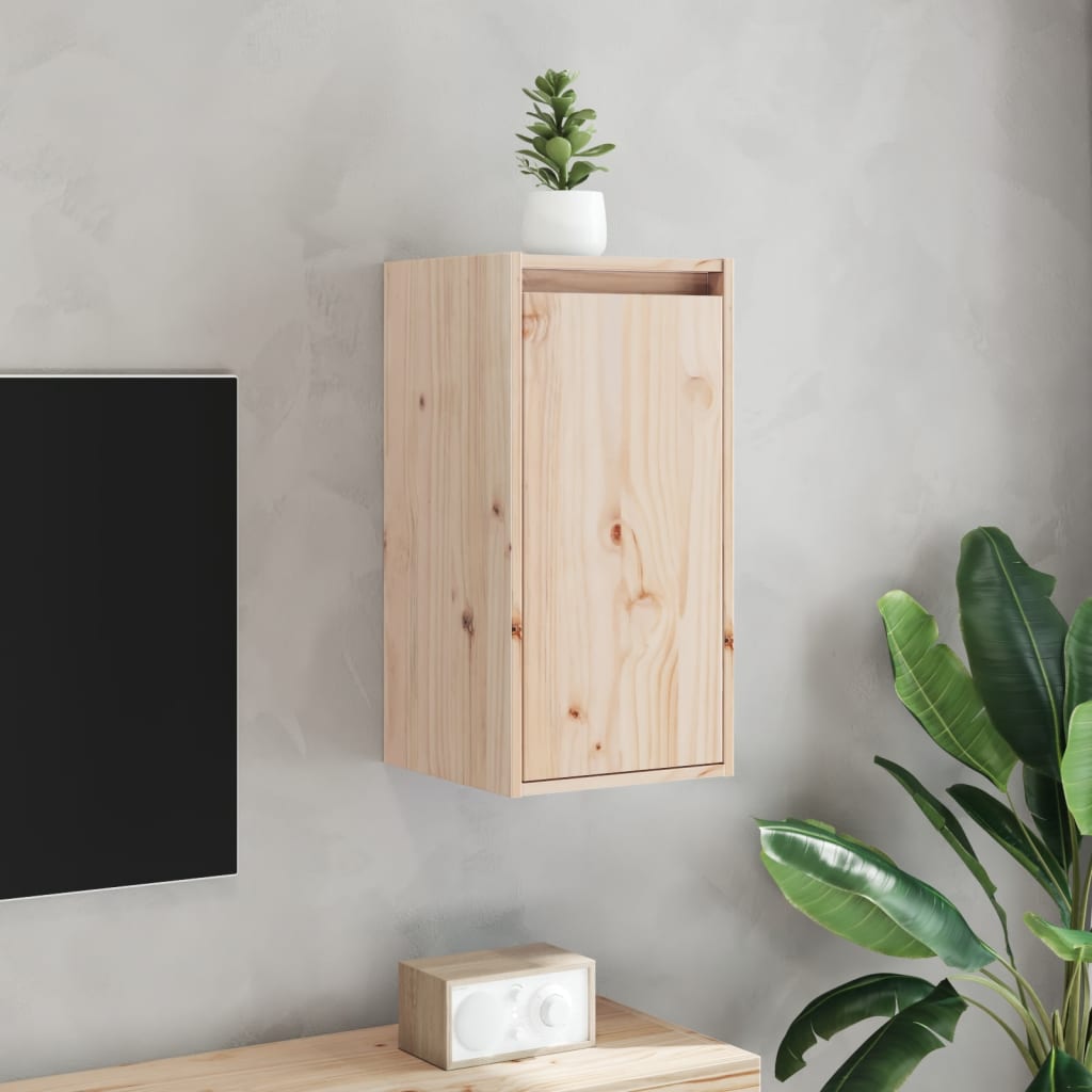 vidaXL Meubles hauts 2 pcs 30x30x60 cm Bois de pin massif