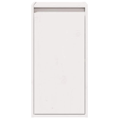 vidaXL Armoire murale blanche 30x30x60 cm Bois de pin massif