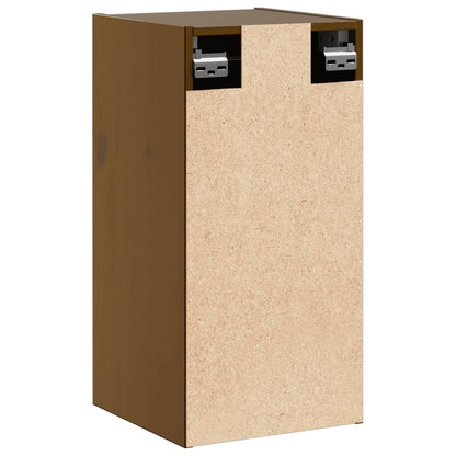 vidaXL Wandschrank Honigbraun 30x30x60 cm Massivholz Kiefer