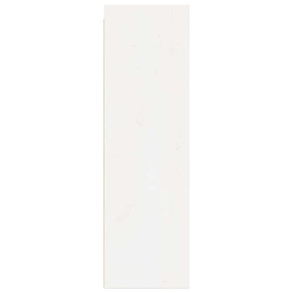 vidaXL Wandschränke 2 Stk. Weiß 30x30x100 cm Massivholz Kiefer